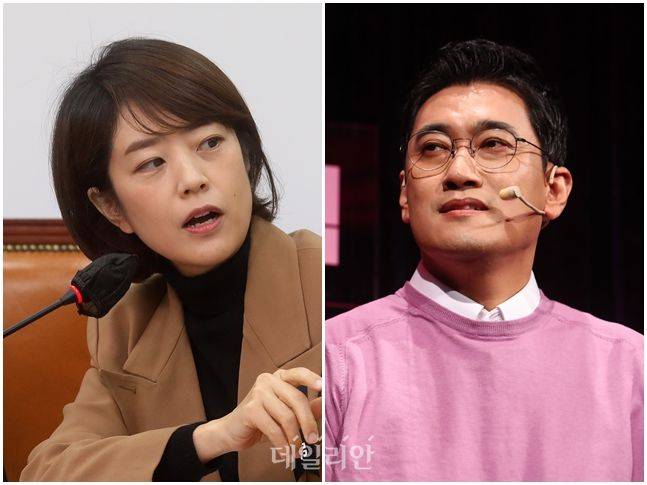 서울 광진을에서 맞붙게 된 고민정 더불어민주당 최고위원(사진 왼쪽)과 오신환 국민의힘 전 서울특별시 정무부시장 ⓒ데일리안