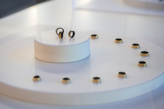 Samsung Electronics' Galaxy Ring displayed at MWC 2024 in Barcelona, Spain [SAMSUNG ELECTRONICS]