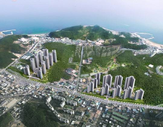 힐스테이트 환호공원 광역 조감도 <현대건설 제공>