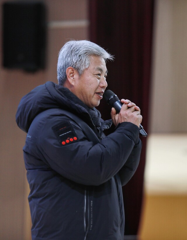 김영철 전국어민회총연맹 집행위원장은 일본 정부가 원전 오염수 방류 방침을 발표한 이후부터 반대활동을 이어오고 있다. 김영철 제공