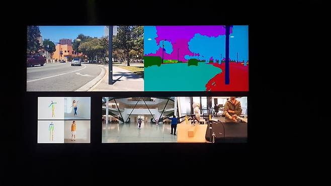 엔비디아의 디지털트윈 소프트웨어 플랫폼    사진 : 최진석 특파원