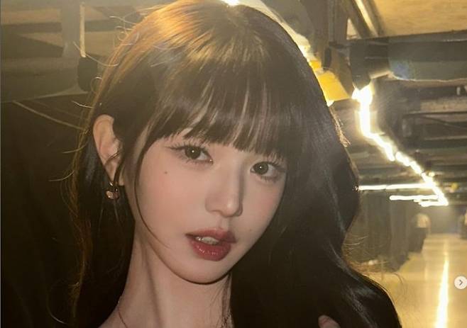 장원영의 머리카락에 경매에 나와 화제다. [사진출처 = 인스타그램]