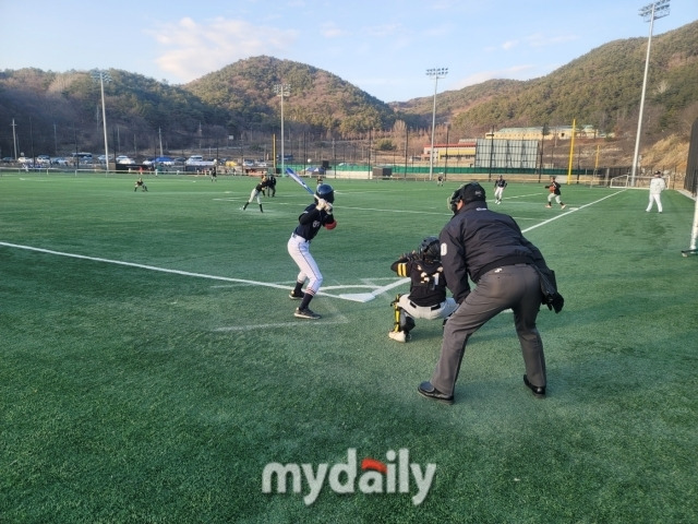 28일 토너먼트 경기 장면. /순창 팔덕야구장=심재희 기자