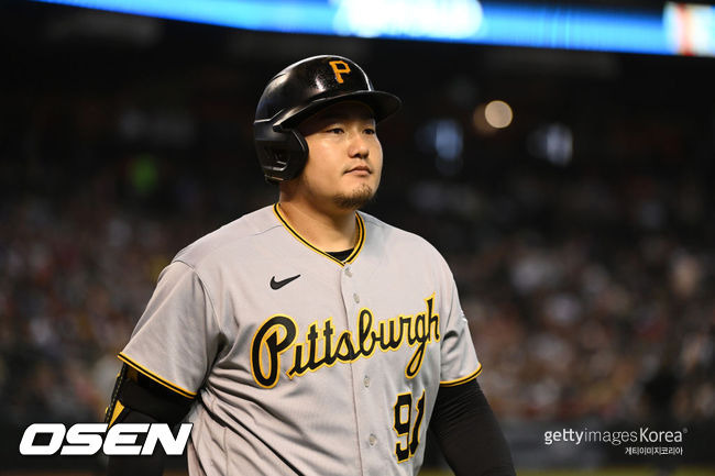 [사진] 피츠버그 시절 최지만. ⓒGettyimages(무단전재 및 재배포 금지)