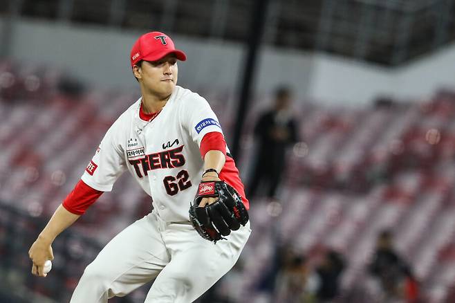 ▲ 정해영은 올해도 KIA 마무리 투수로서의 중책이 예정되어 있다 ⓒKIA타이거즈