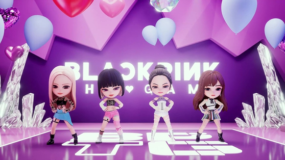 An image of Blackpink The Game, a puzzle-slash-management game based on girl group Blackpink [YG ENTERTAINMENT]