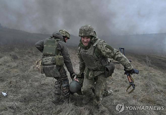 러시아 침공전 장기화에 고전하는 우크라이나 [AFP 연합뉴스 자료사진. 재판매 및 DB 금지]