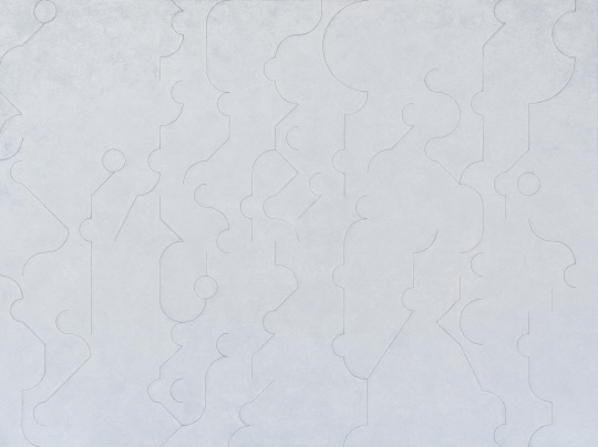 허우중, 사思상누각(5), 캔버스에 유채, 연필, 194×259cm, 2019. 대전시립미술관 제공