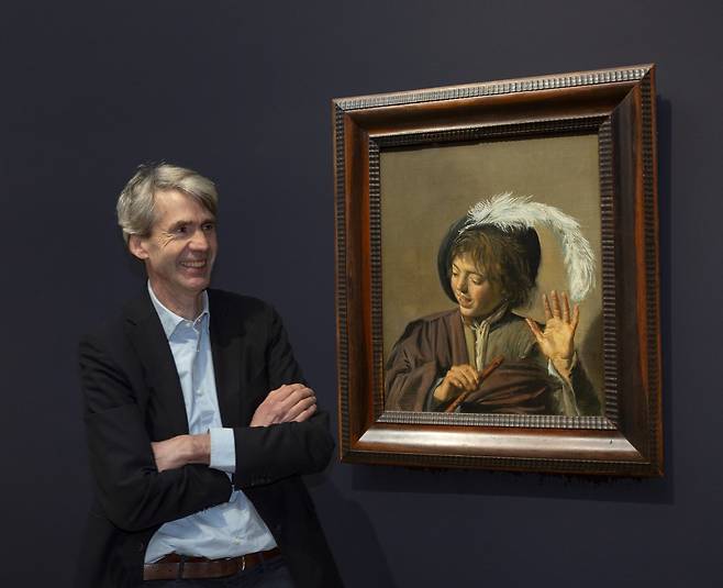 프란스 할스 회고전 공동 큐레이터 프리소 라메르처. 사진 알베르티너 데이케마·레익스미술관 제공