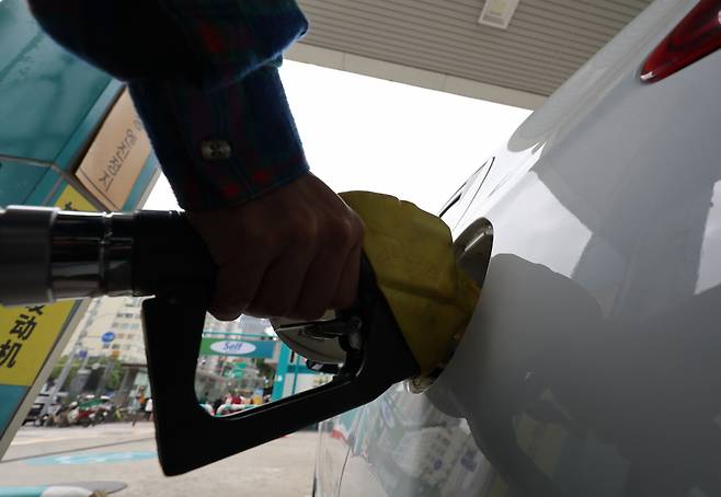 서울 시내의 한 주유소의 모습 ⓒ연합뉴스