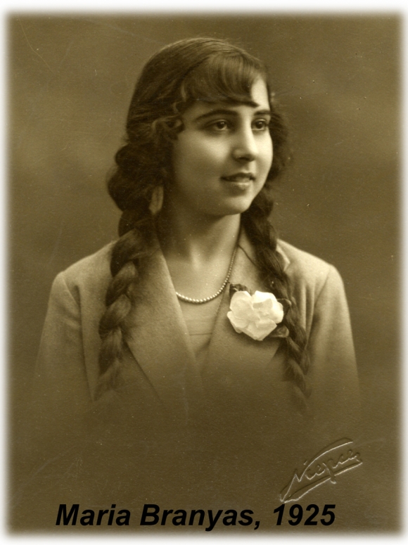 마리아 브란야스 모레라가 1925년 18세의 나이에 찍은 사진.  / 출처=마리아 브란야스 모레라 엑스(@MariaBranyas112)