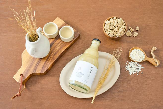 이시보 오리지널 막걸리. 깔끔하고 개운한 맛이다