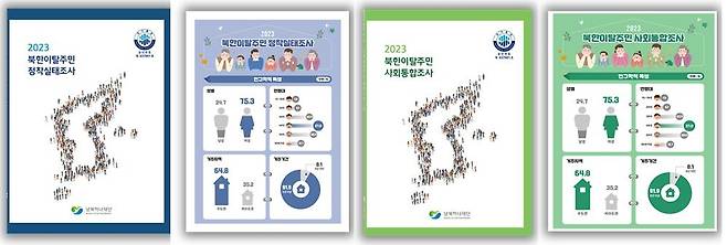 남북하나재단이 매년 공표하는 '북한이탈주민 실태조사' 보고서 이미지 [남북하나재단 제공]