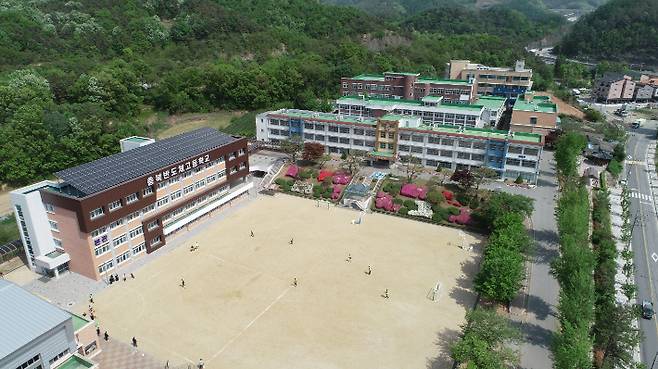 충북반도체고 전경. 충북교육청 제공