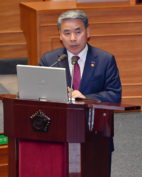 이종섭 전 국방부 장관[사진=곽영래 기자]