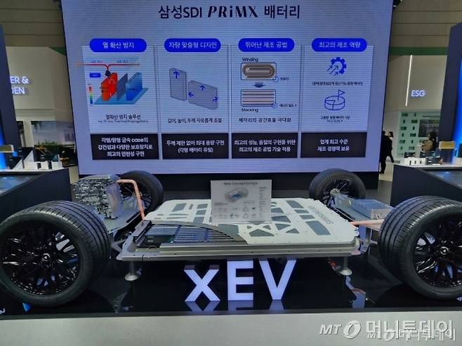 삼성SDI가 공개한 초격차 배터리 기술/사진=박미리 기자
