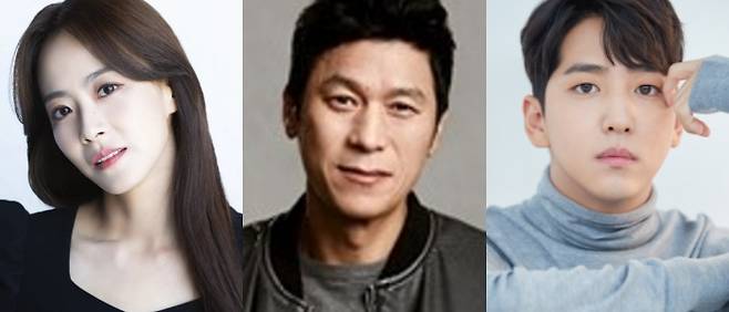 류현경, 김뢰하, 차선우가 영화 '주차금지'에 출연한다. 사진제공=에이치앤드엔터테인먼트, 레드라인엔터테인먼트, 미디어랩시소
