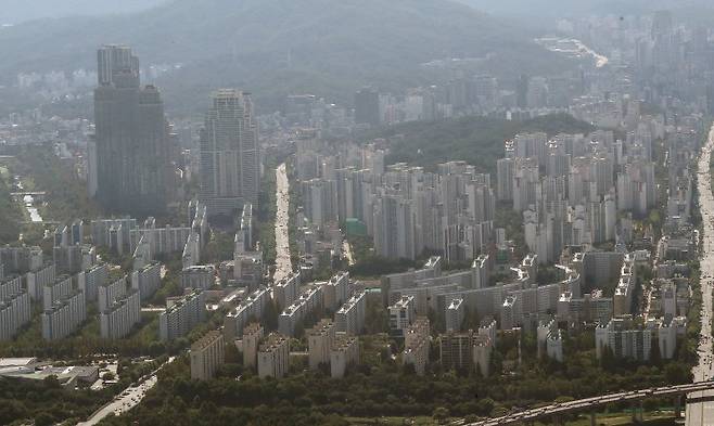 서울 강남 아파트 단지 전경. 사진=뉴스1