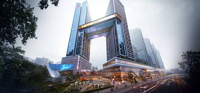 현대건설은 성남 중2구역 도시환경정비사업으로 2024년 마수걸이 수주에 성공했다.ⓒ현대건설
