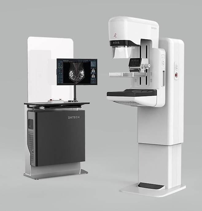 디알텍 유방암 진단시스템. 디알텍 제공