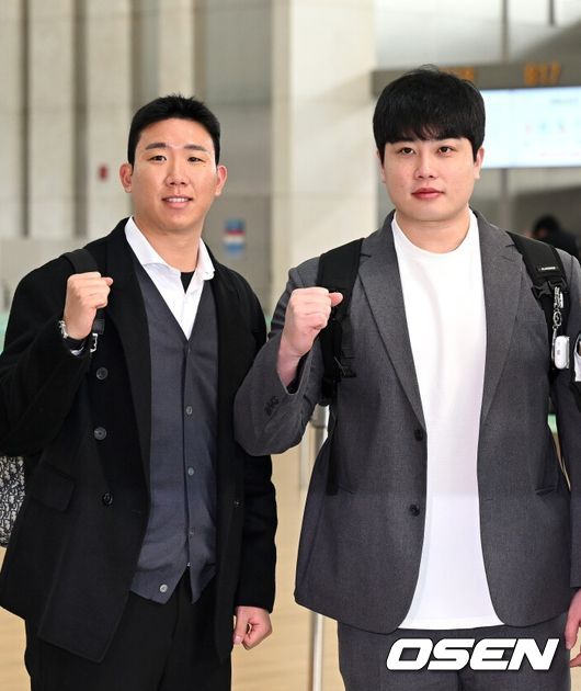 LG 김유영(왼쪽)과 윤호솔 / OSEN DB