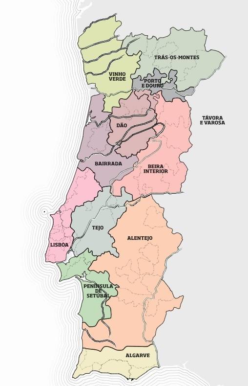 포르투갈 와인산지.