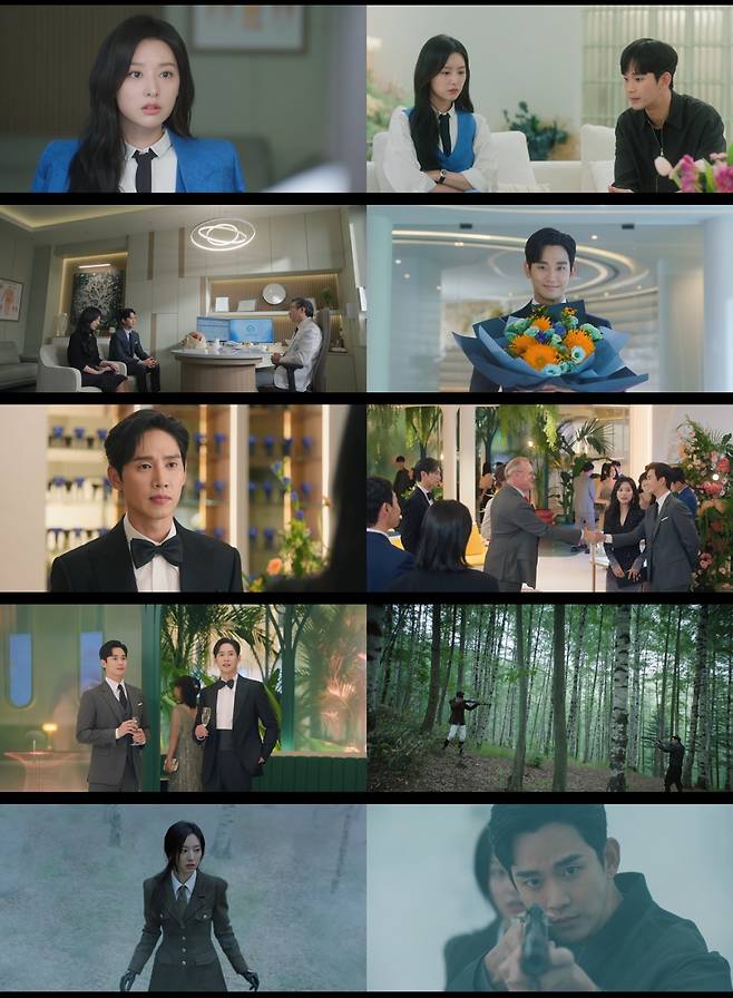 김수현 김지원 / 사진=tvN 눈물의 여왕