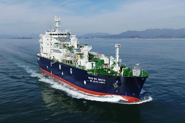 삼성중공업의 LNG운반선. 삼성중공업 제공