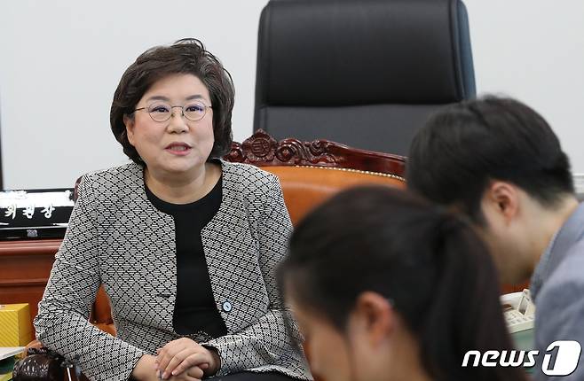이혜훈 전 의원이 브리핑 하는 모습. 2024.3.13/뉴스1 ⓒ News1 DB