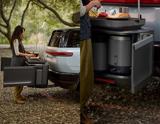 리비안 R2 - 여행용 주방 패키지