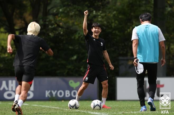 항저우아시안게임 대표팀에서 활약했던 정호연. 제공 | 대한축구협회