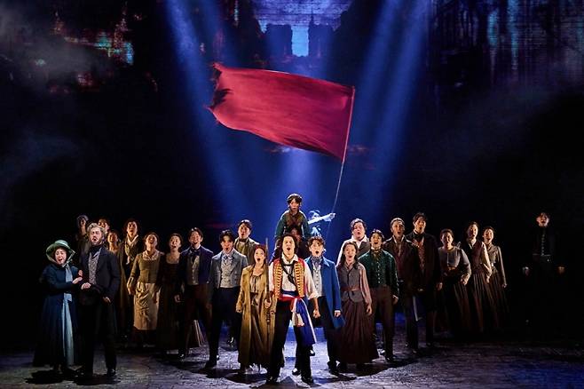 A scene from "Les Miserables" (Les Miserables Korea)