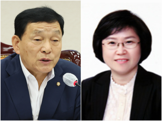 김철민(왼쪽)·김현 민주당 안산을·병 예비후보 (자료사진=JTBC)