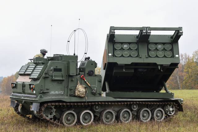 M270 MLRS. 사진=위키피디아 캡처