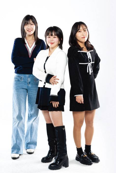 박우현, 이희주, 김수빈 (왼쪽부터).