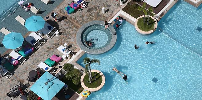 롯데호텔 괌. 박미향 기자