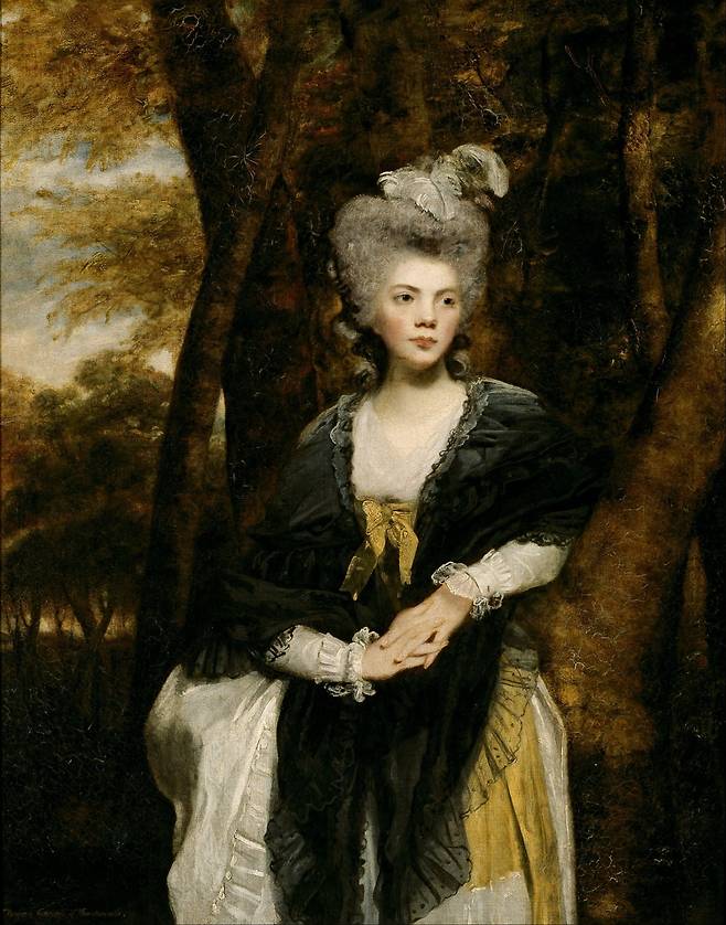레이놀즈의 프란시스 핀치 부인(1781). /빅토리아 국립미술관