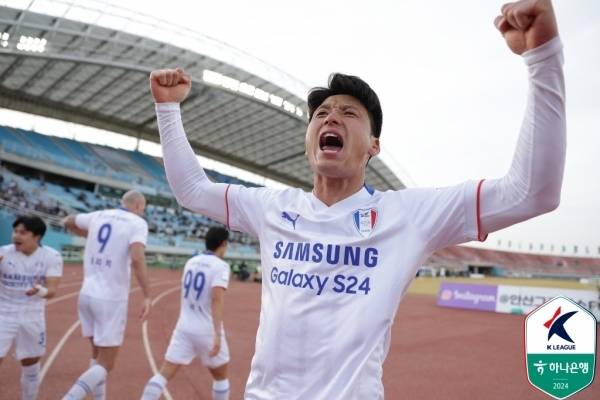 한호강이 수원삼성을 구원했다. 사진=한국프로축구연맹 제공
