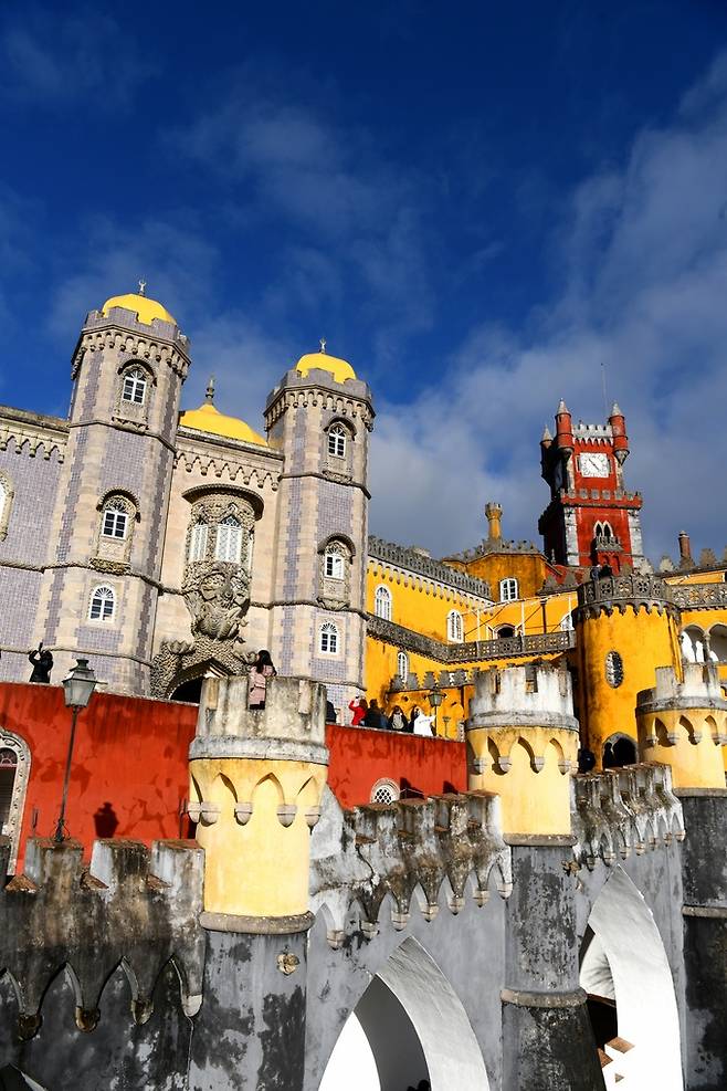 페나 궁전 전경.