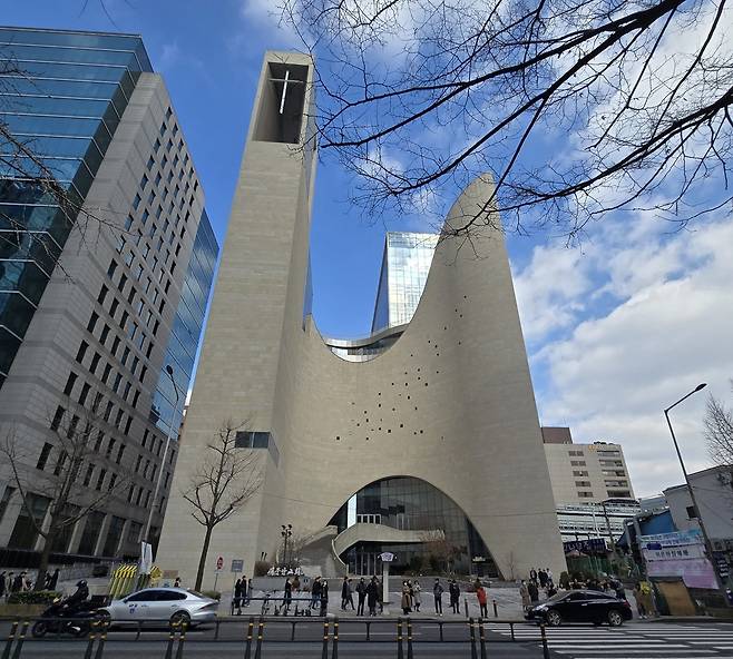 서울 종로구 소재 새문안교회 [촬영 이세원]