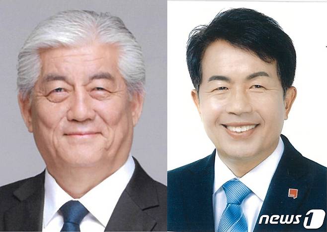 무소속 이상헌 후보(왼쪽)와 진보당 윤종오 후보ⓒ News1 김지혜 기자