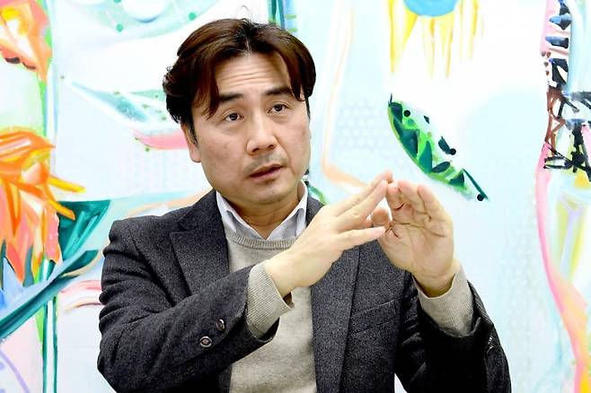 박세익 체슬리투자자문 대표가 한경닷컴과 인터뷰 하고 있다. / 사진=변성현 한경닷컴 기자 byun84@hankyung.com