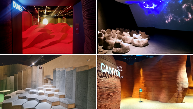 다채롭게 꾸며 놓은 디스커버리 네이처스케이프 동탄점 내부 생태 체험 공간 / 사진=김혜성 여행+ 기자