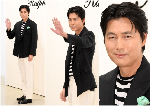 정우성이 포즈를 취하고 있다. 사진=천정환 기자