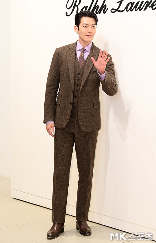 서울 옥션 강남센터에서 패션 브랜드 포토콜 행사에 김우빈이 참여했다. 사진=천정환 기자