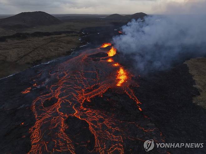아이슬란드 화산 폭발 [AFP 연합뉴스 자료사진 재판매 및 DB 금지]