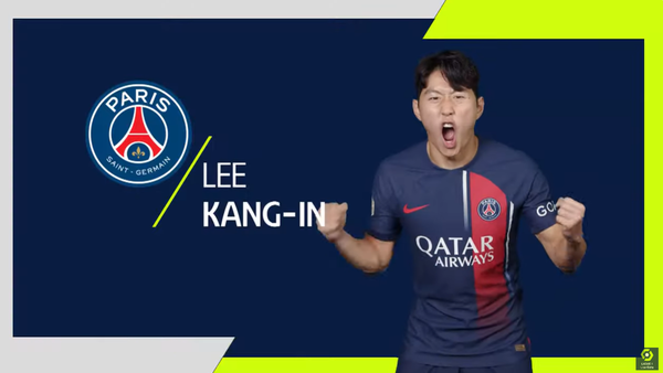 사진=리그앙 공식 유튜브. 이강인의 시즌 4호 골이 리그앙 공식 베스트 골 TOP 5에 올랐다.