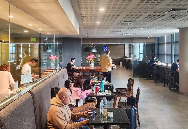 더 라운지로 이용할 수 있는 PAGSS 라운지