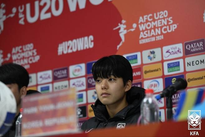 한국 여자 축구의 기대주 전유경. (대한축구협회 제공)