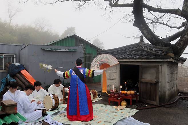 죽림마을 별신굿 할미당굿